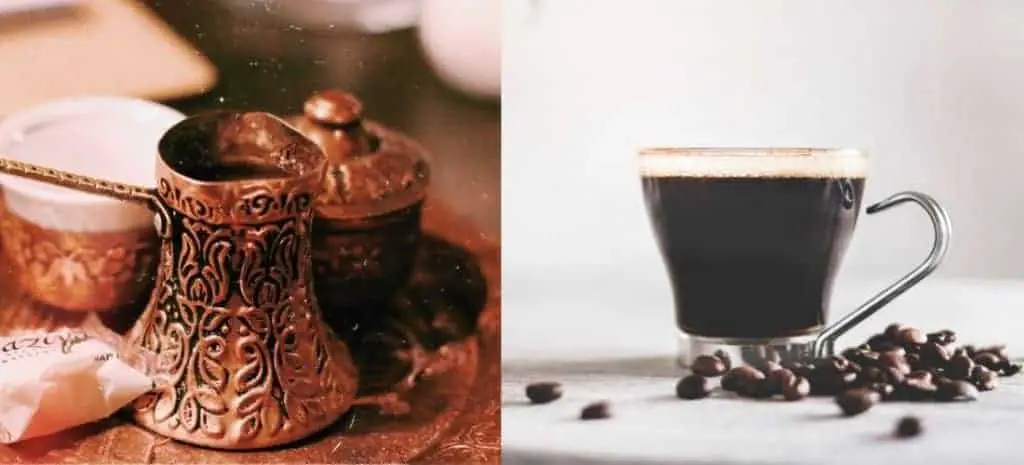 turkish coffee vs espresso