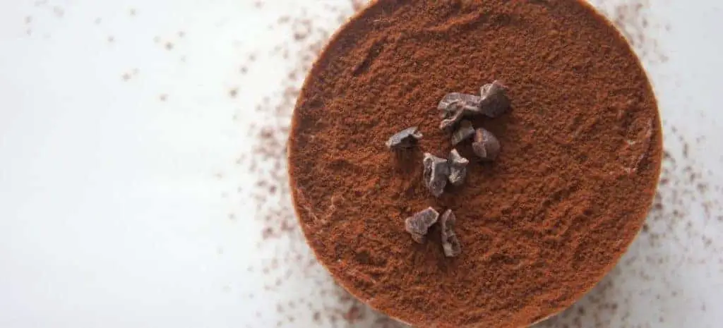 cocoa powder in coffee